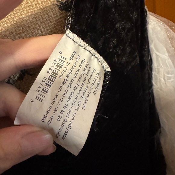 Dead Bride Costume full outfit with wig Black and White Gothic Zombie vibe Dress - Picture 11 of 11